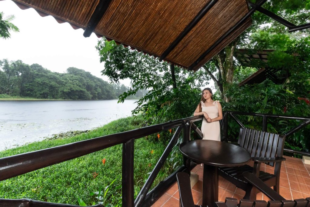 Costa Rica Accommodation - Bungalow Maquenque Lodge - balcony