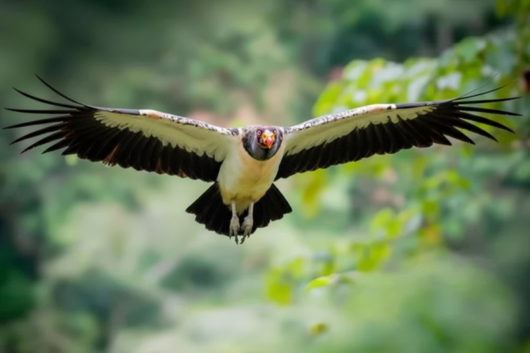 Zopilote rey in Maquenque Lodge Eco lodges in Costa Rica